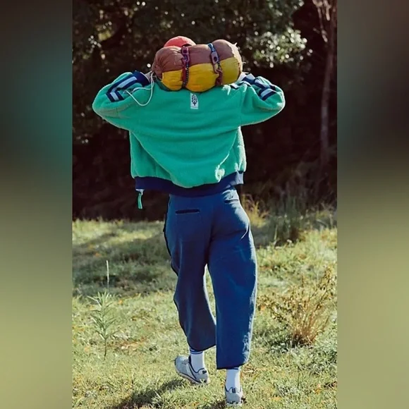 NWT FP Movement Fleecy Sherpa Scrunchy Pippa Jacket - Picture 6 of 6